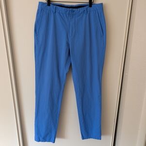 Vineyard Vines Mens 34 On The Go Pant Blue Activewear Athleisure Preppy Golf
